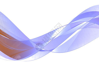 玻璃波背景抽象的3d插图图片
