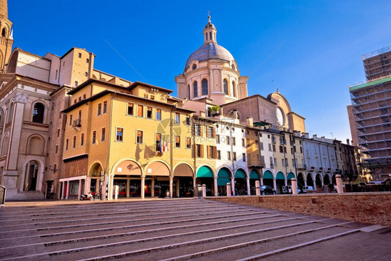 曼托瓦市广场欧洲文化的资本和意大利兰巴迪地区单一的世界遗产址图片