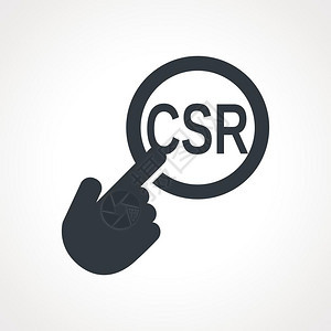 手用文字Csr按下钮手用文字csr矢量说明背景图片