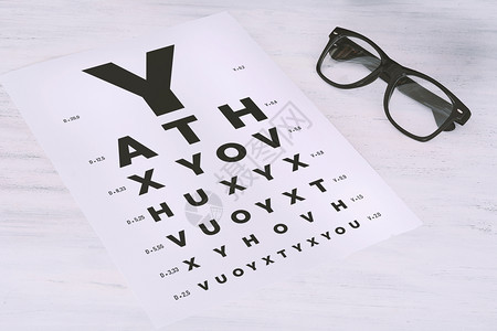 视力测试图文本视觉概念力测试图的眼镜图片