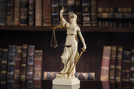 正义女神法律和司概念图片