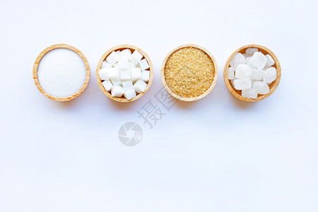 白色背景的各类糖高清图片