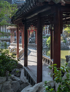 在Yyu或an花园旧城上海桥在Yyuan或Yhi花园桥在上海图片