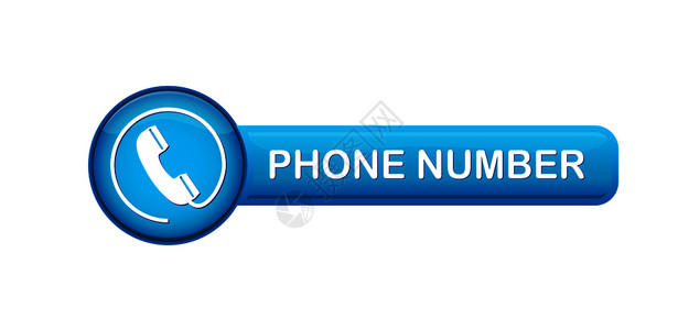 带有登记电话号码的音量按钮用于应程序和网站图片