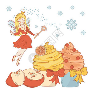圣诞节甜品插图集图片