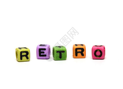 复数字词由带母的多色子玩具立方体生成的字元图片