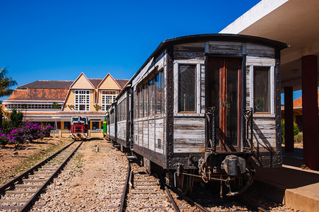 2014年daltvienam旧的dalt火车站vietnam站于1938年开通图片