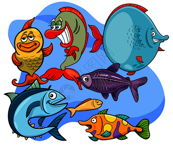 有趣的鱼类海洋生物 图片