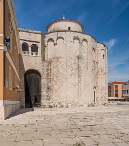 古老的城市croati的zdr教堂古老城市croati的zdr教堂图片