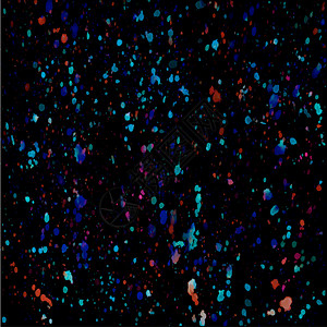 黑色背景上多涂料的喷洒织物装饰壁纸屏幕保护器设计和装饰的理想解决方案图片