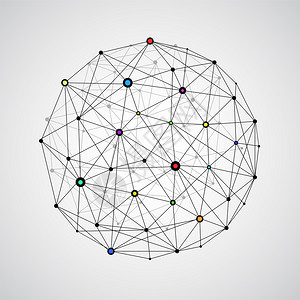 连接地球体的矢量带线框架全球连接概念全球结构连接显示地球网络图片