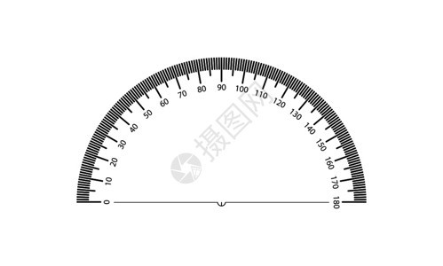 透明量角器图片