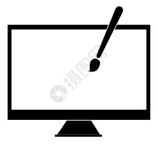 白色背景上的时态平板风格网页设计图标网站设计标识应用程序ui网页设计符号的图片