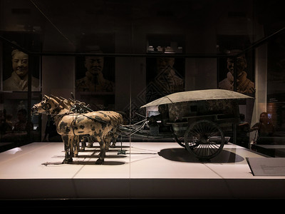 瓷器博物馆2019年8月4日,019 Bangko,泰兰 -战争马车背景