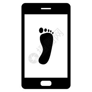 脚和智能手机图片