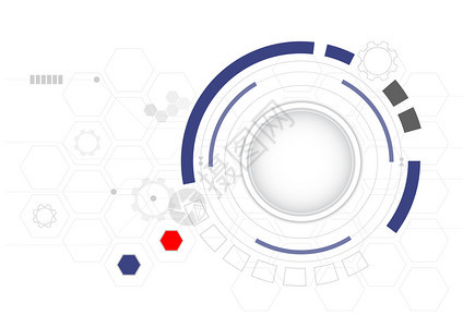 具有各种技术要素的抽象背景结构模式技术背景图片