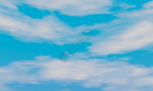 3d云蓝色天空抽象背景蓝色天空背景有微小的云层映射图片