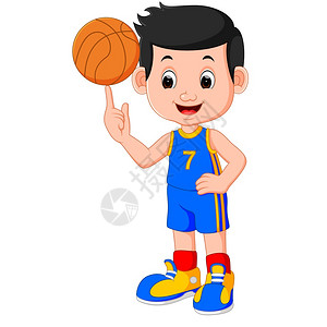 男孩篮球运动员图片