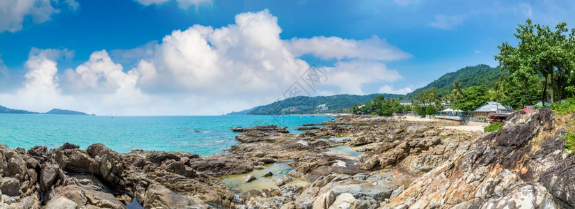 夏日在泰国的普吉特海滨和安达曼图片