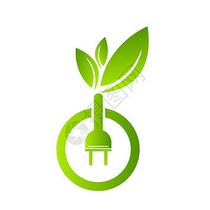 绿色能源图标图片