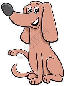 漫画插图滑的狗漫画动物人给爪图片
