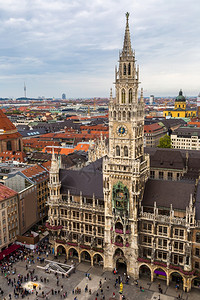 德意志慕尼黑马里安广场市政厅图片