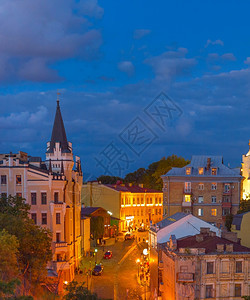安德鲁的后裔经常被广告称为基辅的蒙马特是这座城市的主要旅游景点乌克兰图片