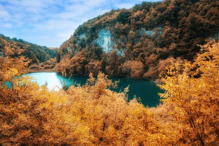 在大裂缝湖公园croatidgtary变换图片