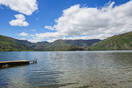 萨纳布里亚湖西班牙瓜布拉萨纳里亚湖卡西拉和里昂班牙图片