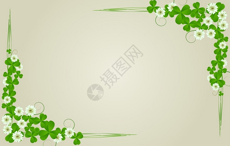 StPatricksDay明信片标准大小图片