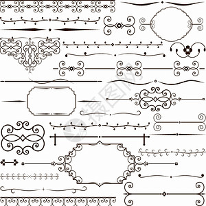 矢量边框花边图片