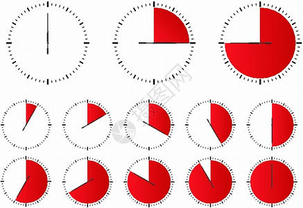 矢量计时器图片