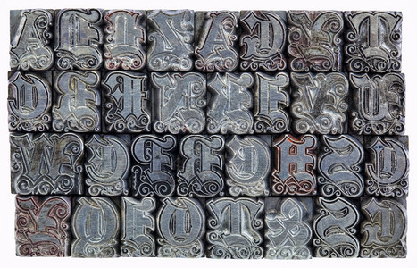以装饰金属文字压缩类型写字体由彩色墨水染的任意字母图片