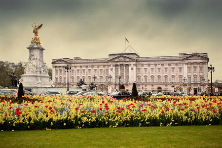 英国伦敦白金汉宫英国女王的家图片