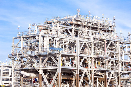 液化天然气炼油厂组装液化天然气炼油厂使用液化油气工业背景图片