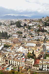 西班牙格拉纳达全景图片
