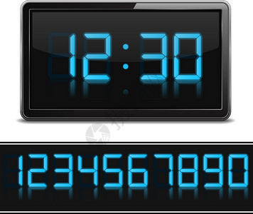 数字时钟图片