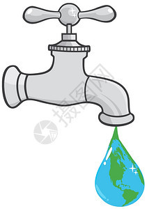 保护地球水资源背景图片