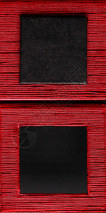 红色抽象边框构成的矩形架文字段背景图片