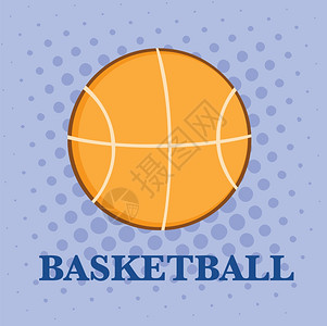紫色背景和文字的篮球摘要图片