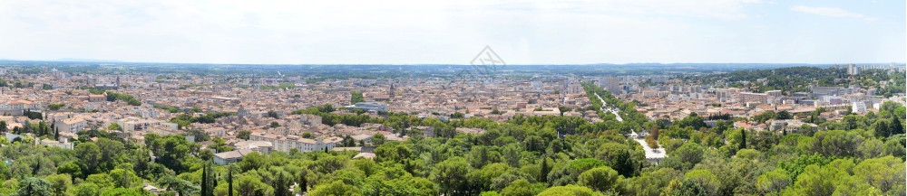 法国卢古埃多鲁西伦尼米斯市全景图片