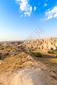 土耳其卡帕多西亚的岩层图片