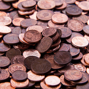 硬币背景欧元欧元图片