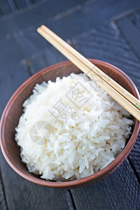 煮饭大米背景图片