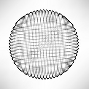 白背景上孤立的抽象网格圈白背景上孤立的圆圈白背景上孤立的圆圈图片
