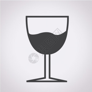 玻璃饮料图标图片