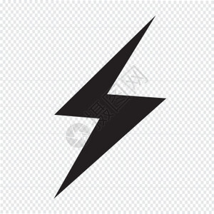 闪电icon闪电图标背景