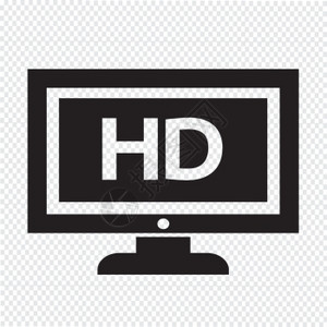 HDtv图标设计图片