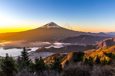 冬日的藤山图片