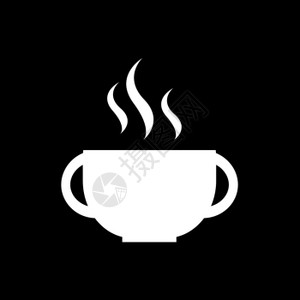 热咖啡图标说明设计图片